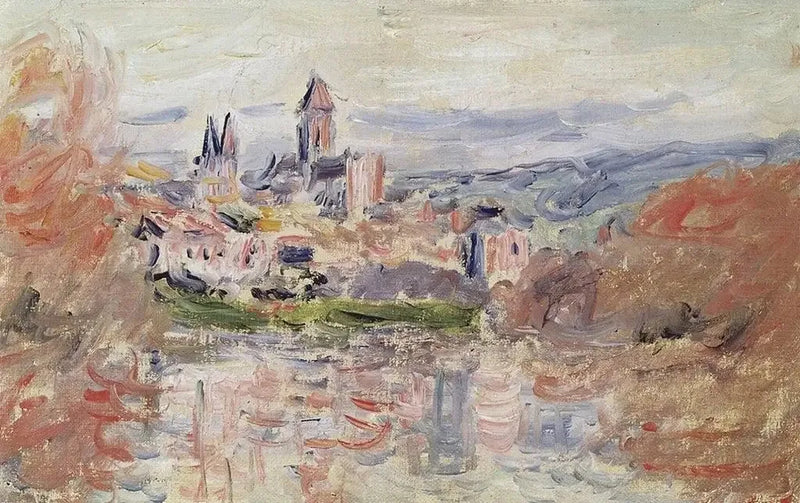 Село Ветей W670 - Клод Моне