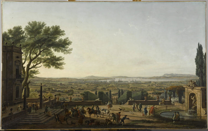 La Ville et la rade de Toulon - Claude-Joseph Vernet