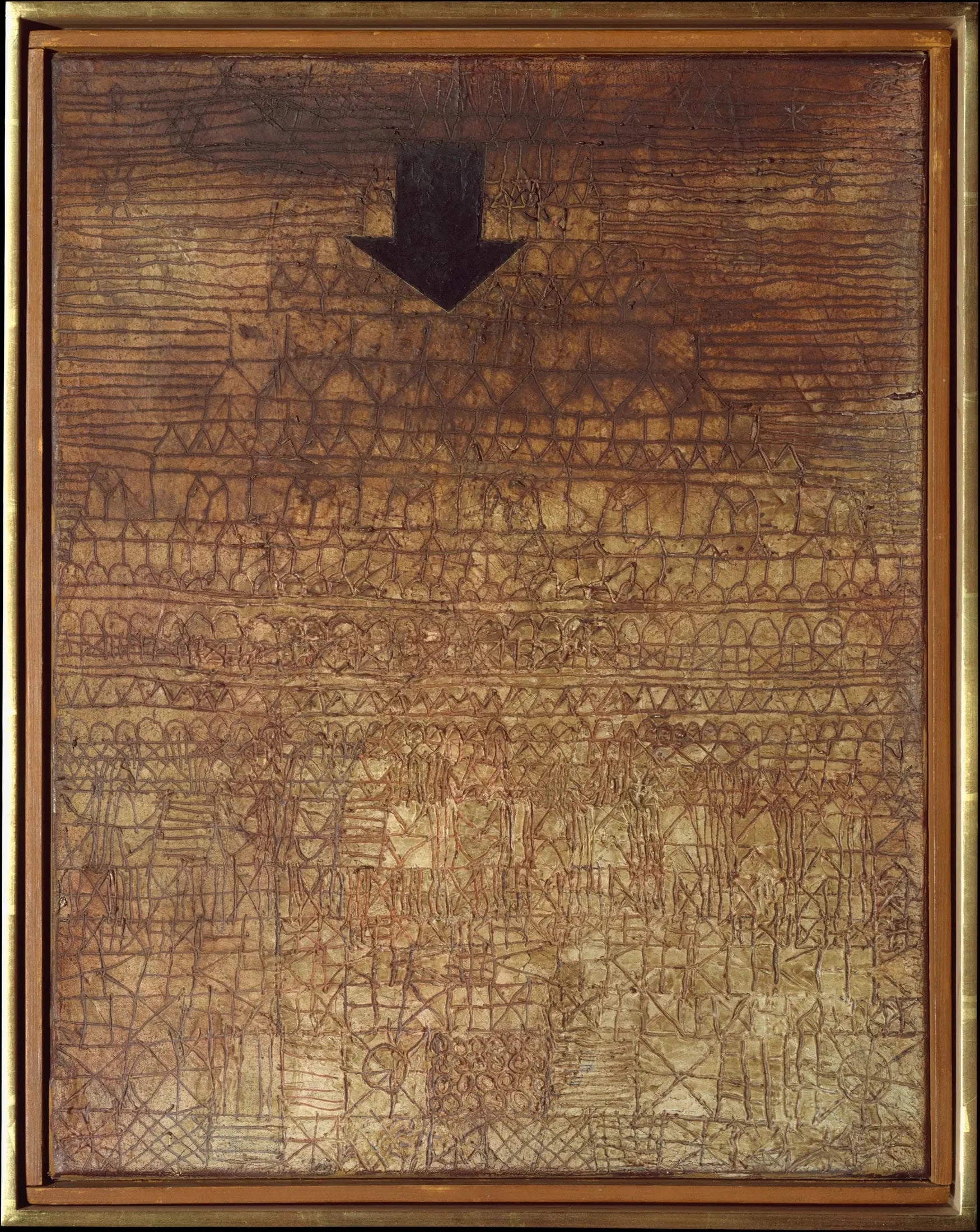 Ville sinistrée - Paul Klee image 1 copie de tableau peinte à la main