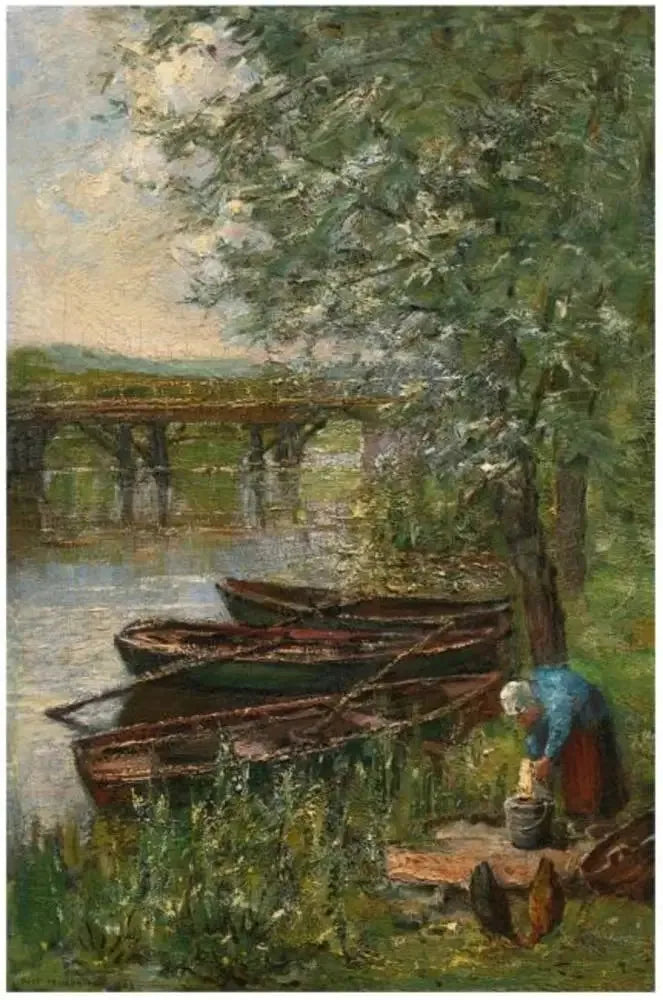 Vinkenbrug à Diemen - Piet Mondrian image 1 reproduction artisanale de tableau
