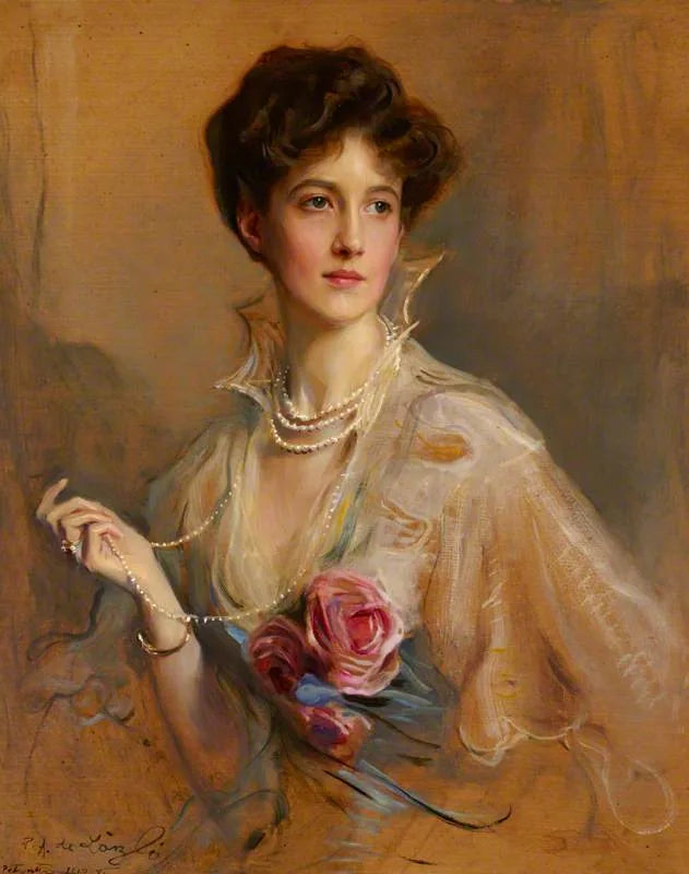 Violet Rawson, Lady Leconfield (1892-1956) - Philip de László image 1 reproduction de peinture à l’huile