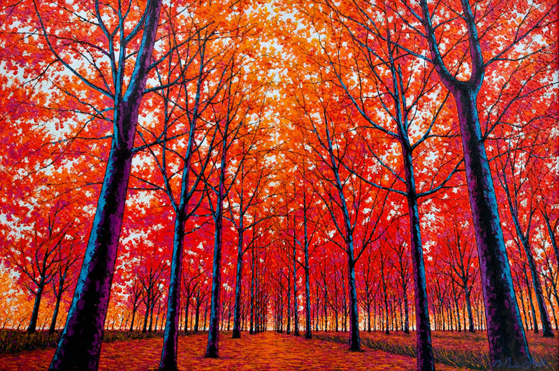 Visage d'Automne | 150 x 100 cm
