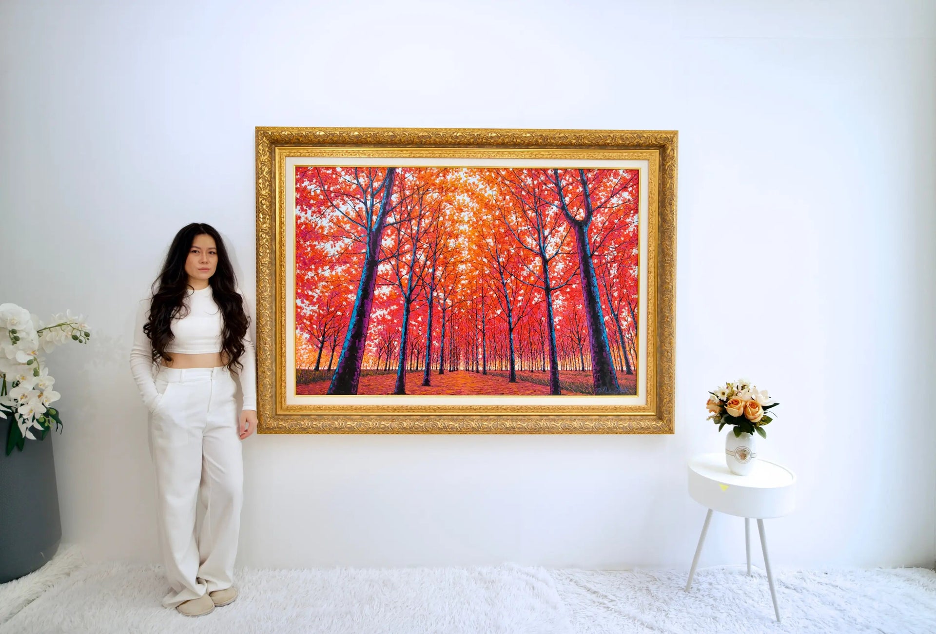 Visage d'Automne | 150 x 100 cm image 11 reproduction de peinture à l’huile