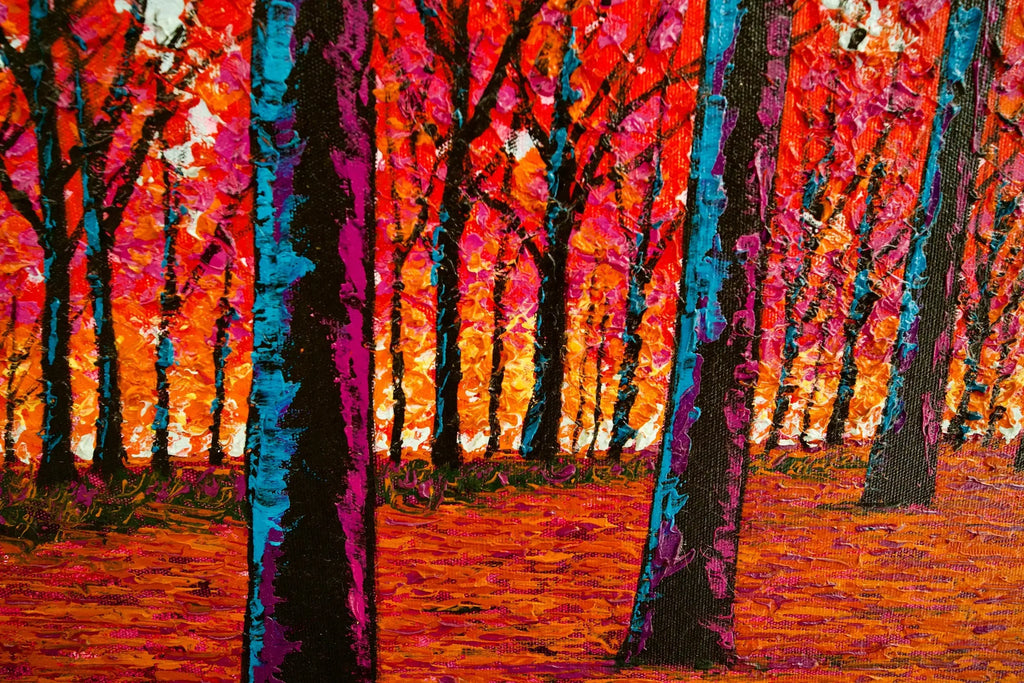 Visage d'Automne | 150 x 100 cm image 9 reproduction d’œuvre d’art à l’huile