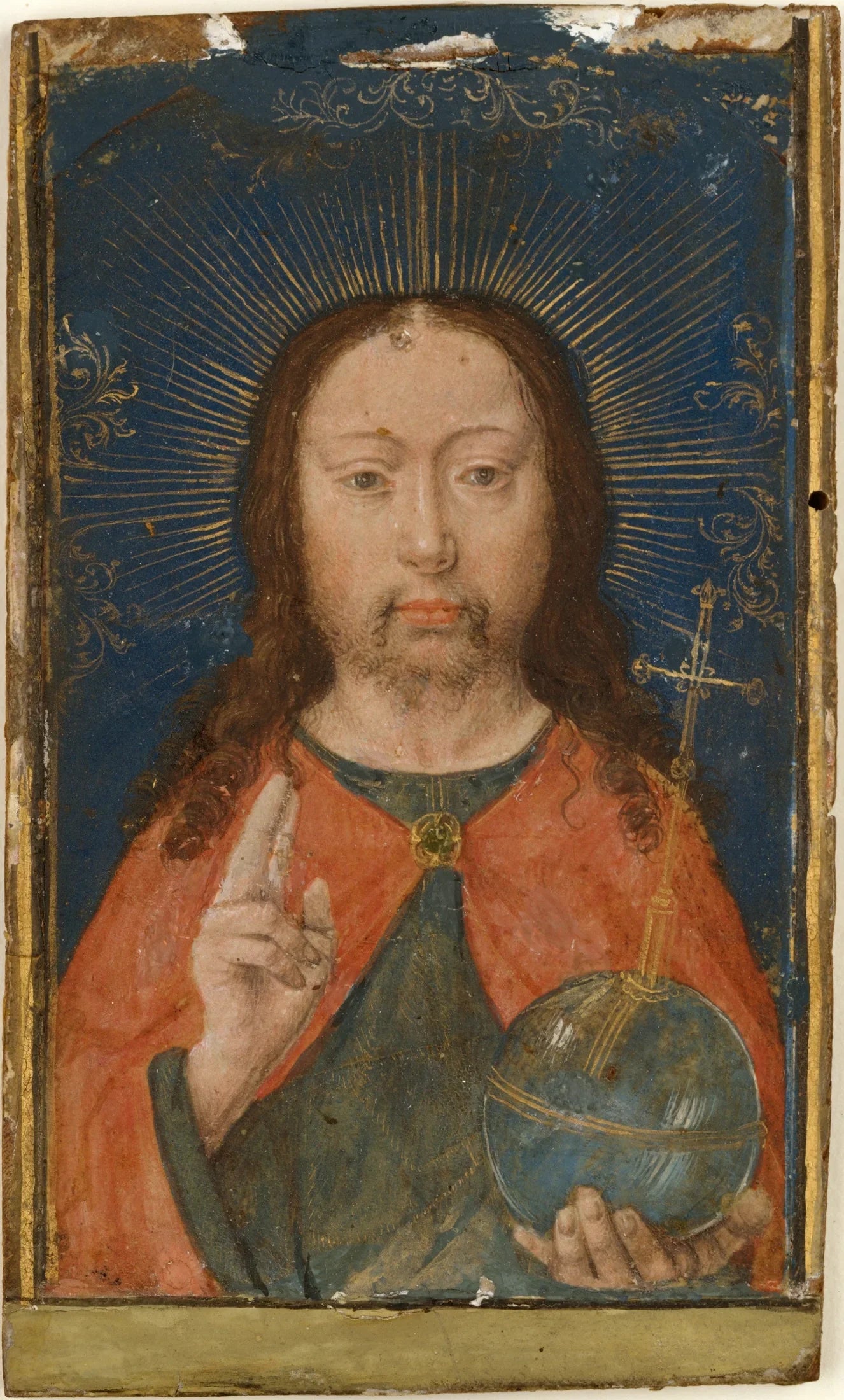 Visage sacré - Gérard David image 1 reproduction artisanale de tableau