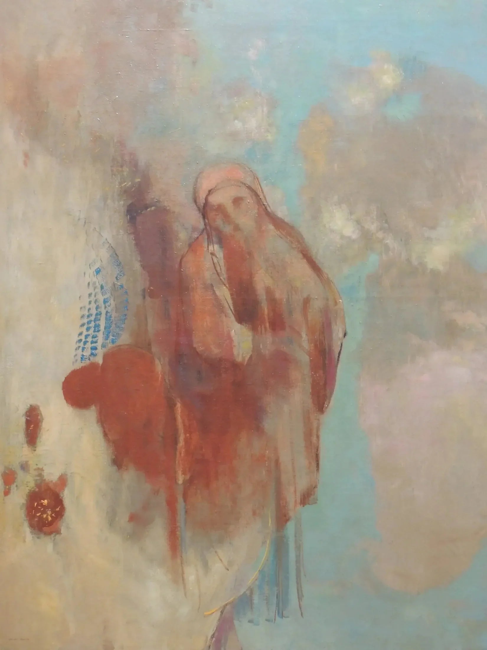 Vision dans les nuages - Odilon Redon image 1 reproduction artisanale de tableau