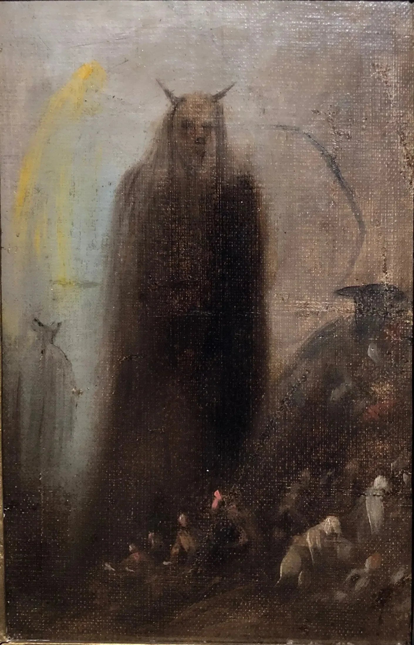 Vision fantastique - Francisco de Goya image 1 reproduction artisanale de tableau