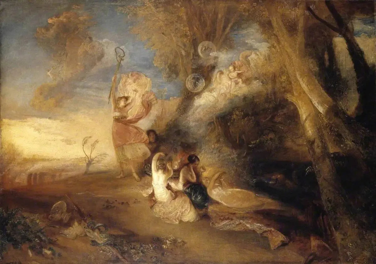 Vision of Medea - J. M. W. Turner image 1 reproduction d’œuvre d’art à l’huile
