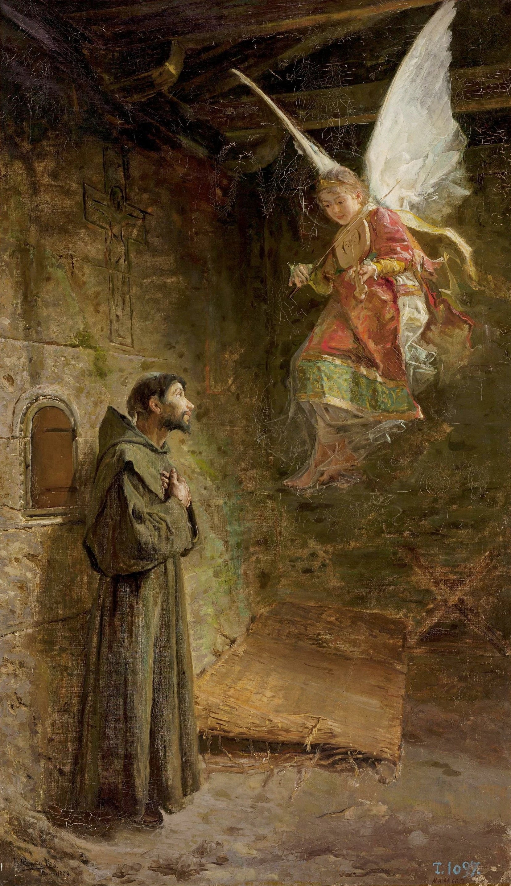 Vision de saint François d'Assise - Luis Menéndez Pidal