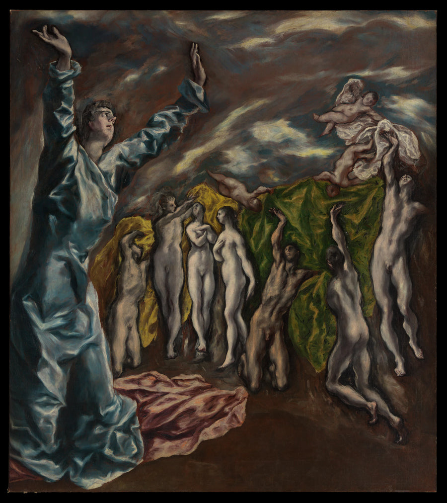 La Vision de saint Jean - El Greco (Domenikos Theotokopoulos)