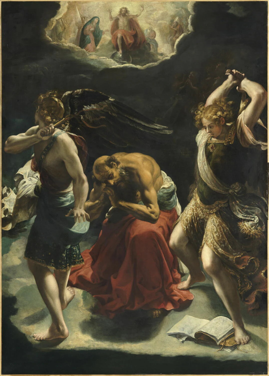 La Vision de saint Jérôme - Orazio Borgianni