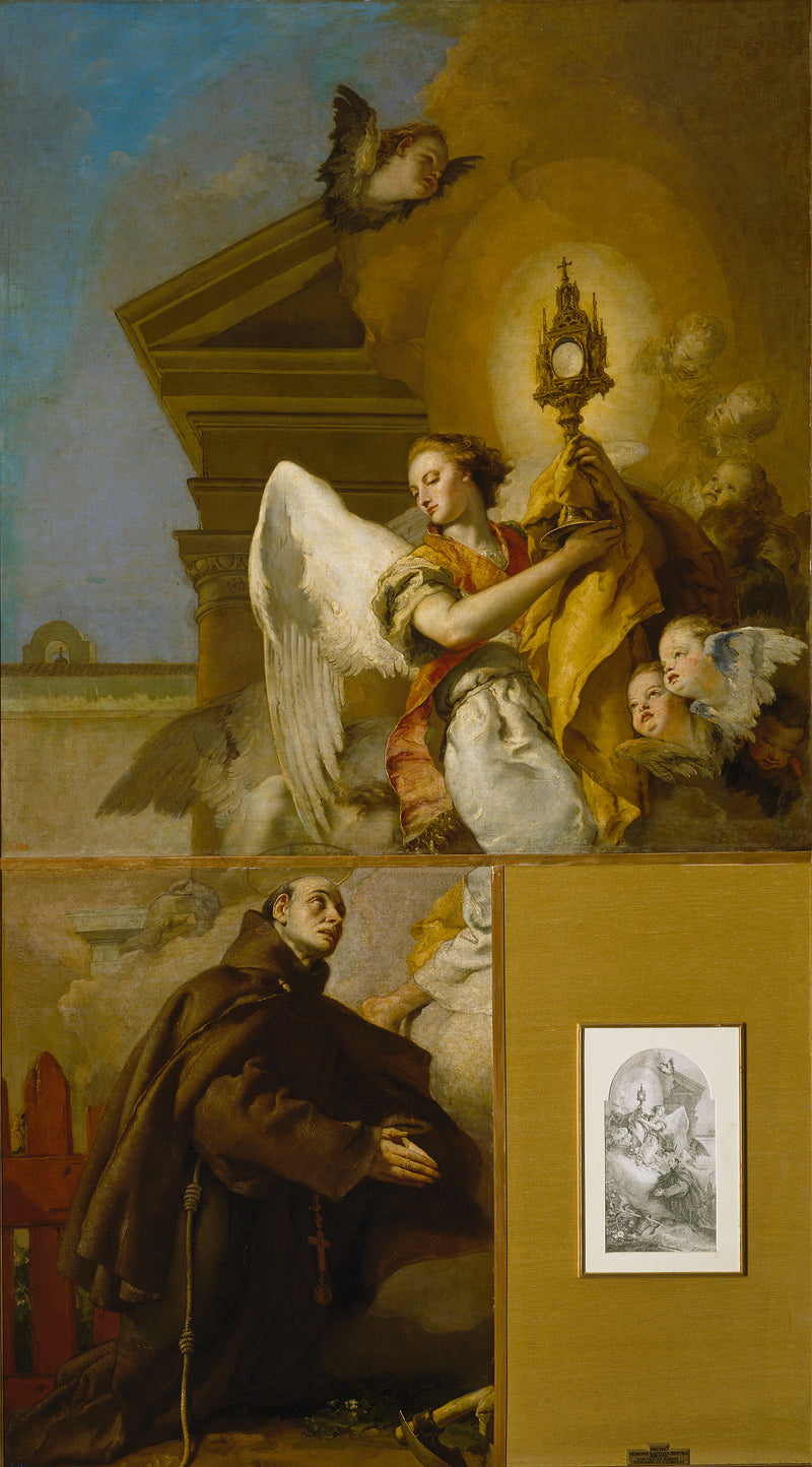 La Vision de Saint Pascal Baylon - Giambattista Tiepolo