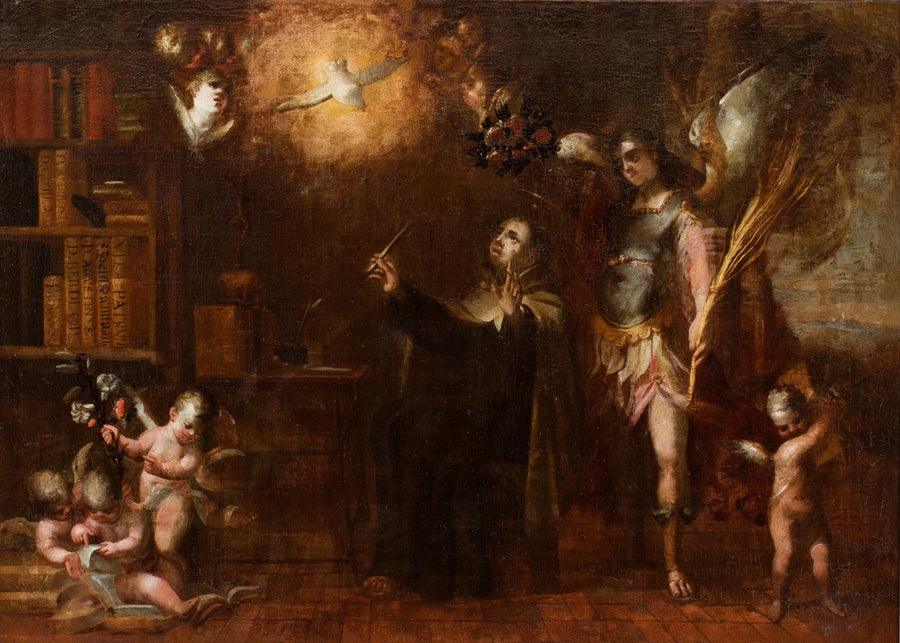 Vision de San Pedro de Alcántara - Artiste inconnu
