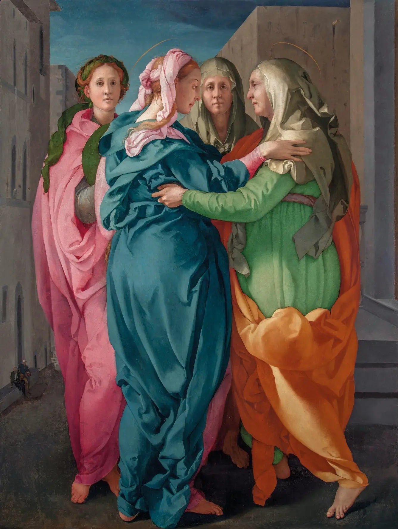 Visitation de Carmignano - Pontormo image 1 reproduction artisanale de tableau