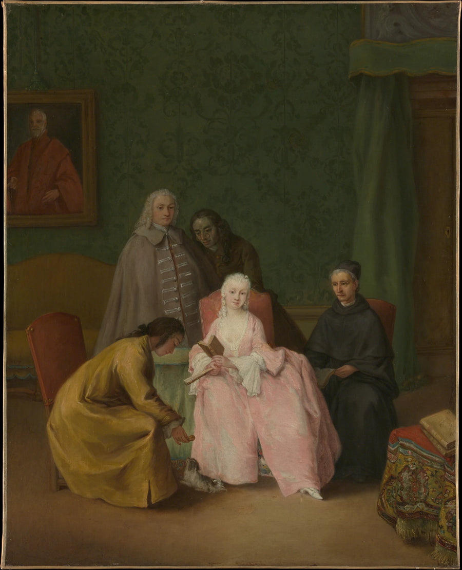 La Visite - Pietro Longhi (Pietro Falca)