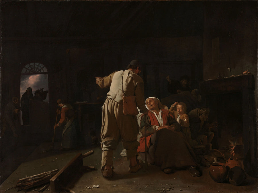 Visiter les malades - Michiel Sweerts