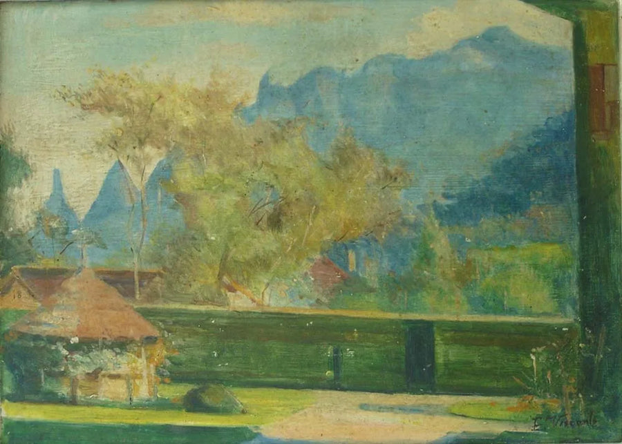 Vista de um Jardim - Eliseu Visconti