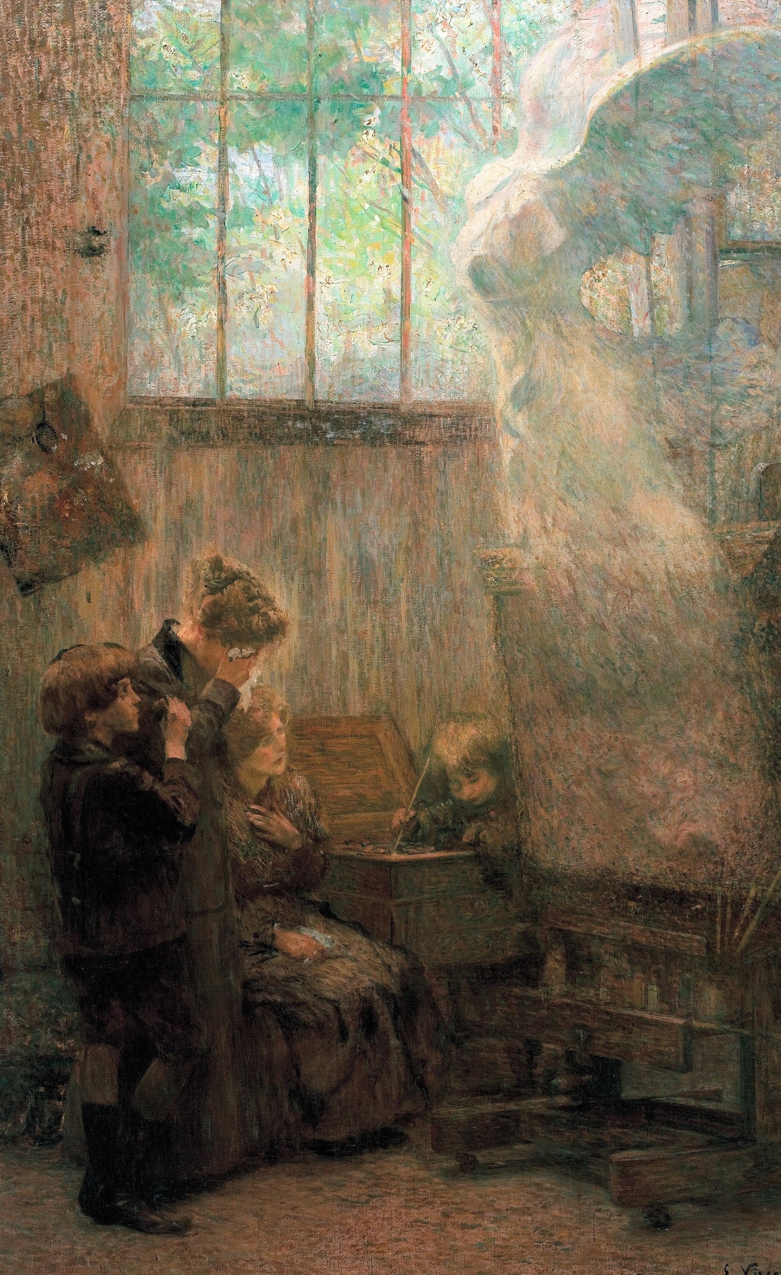 Vitória de Samotrácia - Eliseu Visconti image 1 reproduction de peinture à l’huile