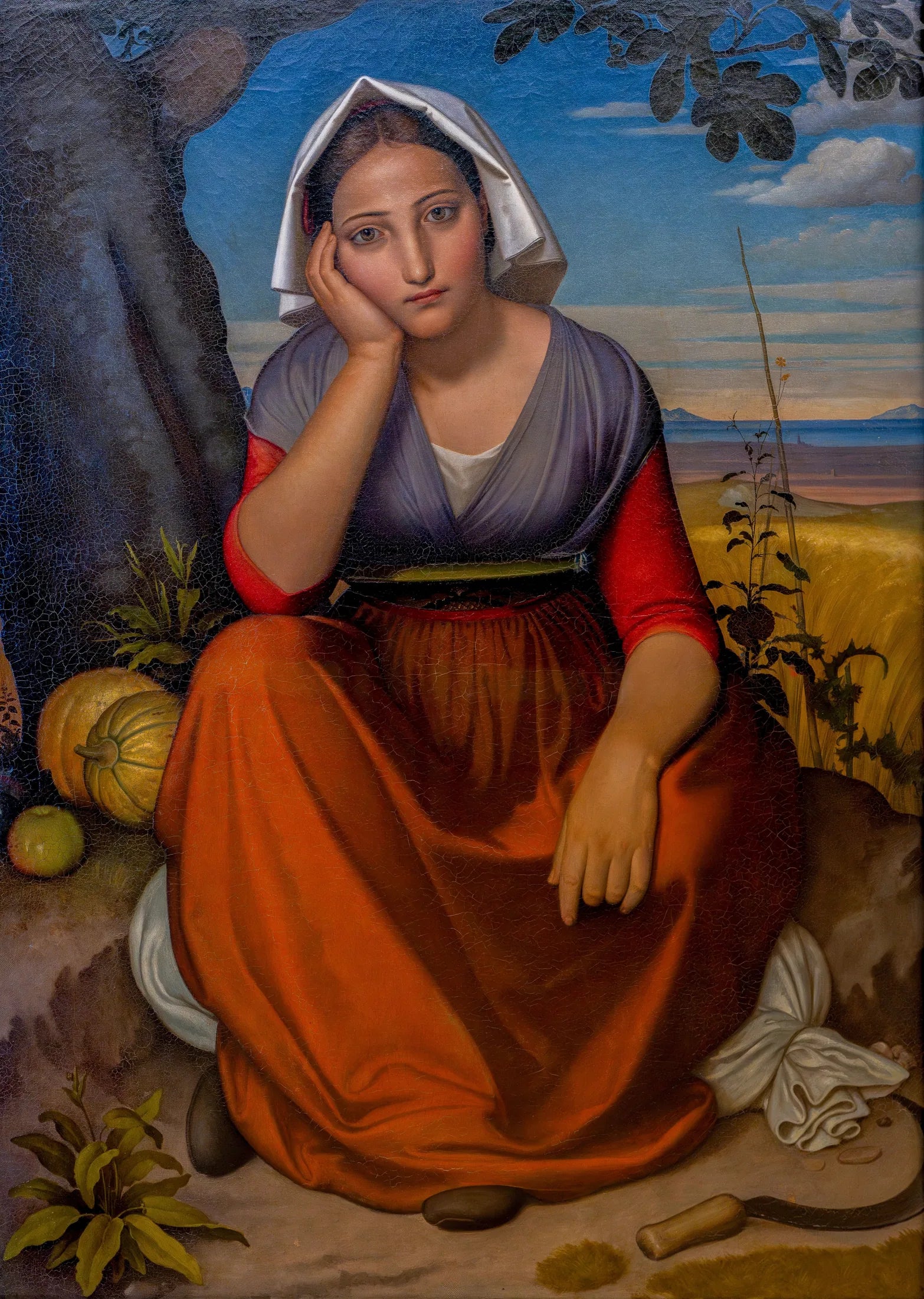 Vittoria Caldoni - Johann Friedrich Overbeck image 1 copie de tableau peinte à la main