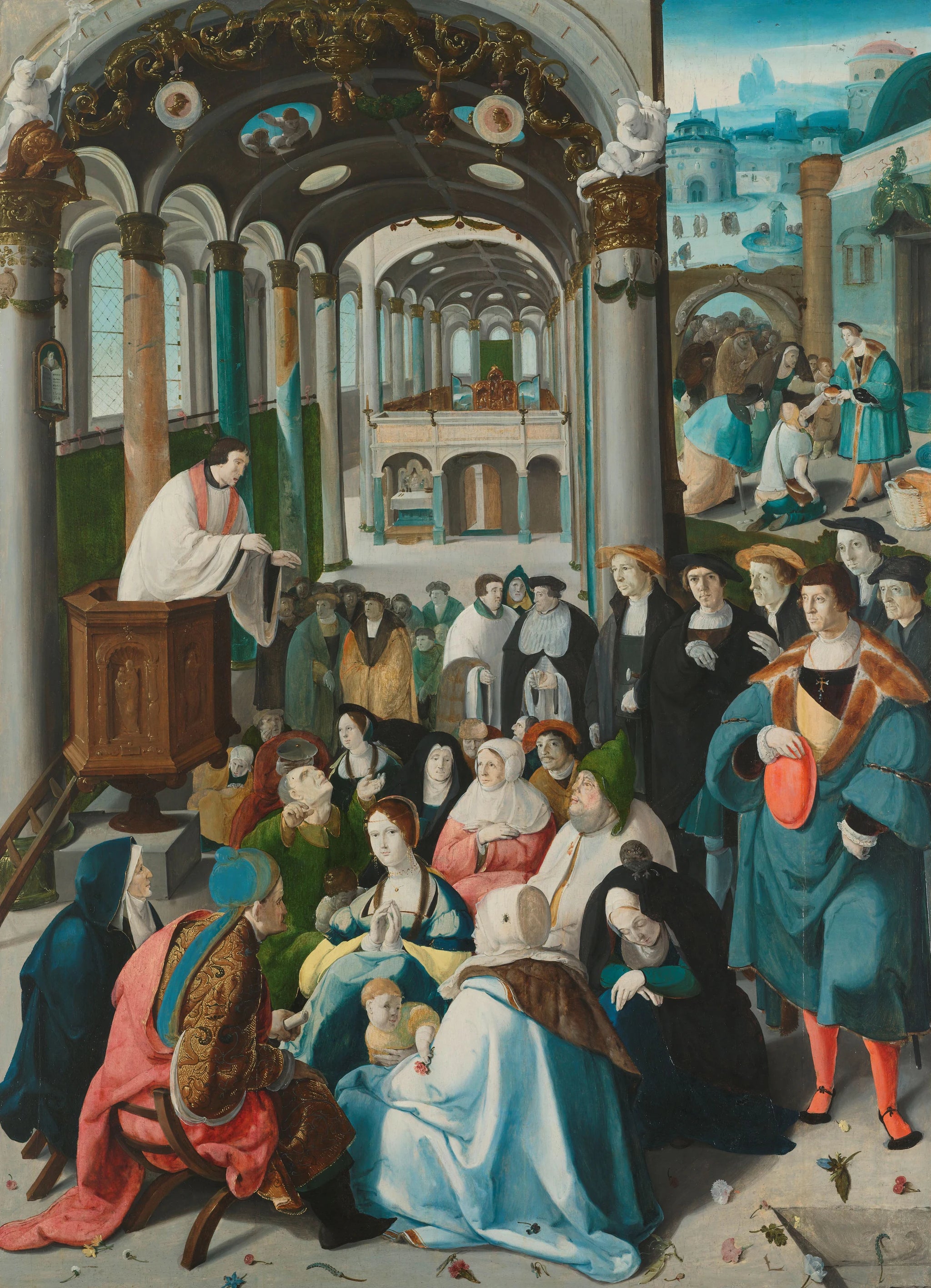 La vocation de saint Antoine - Aartgens