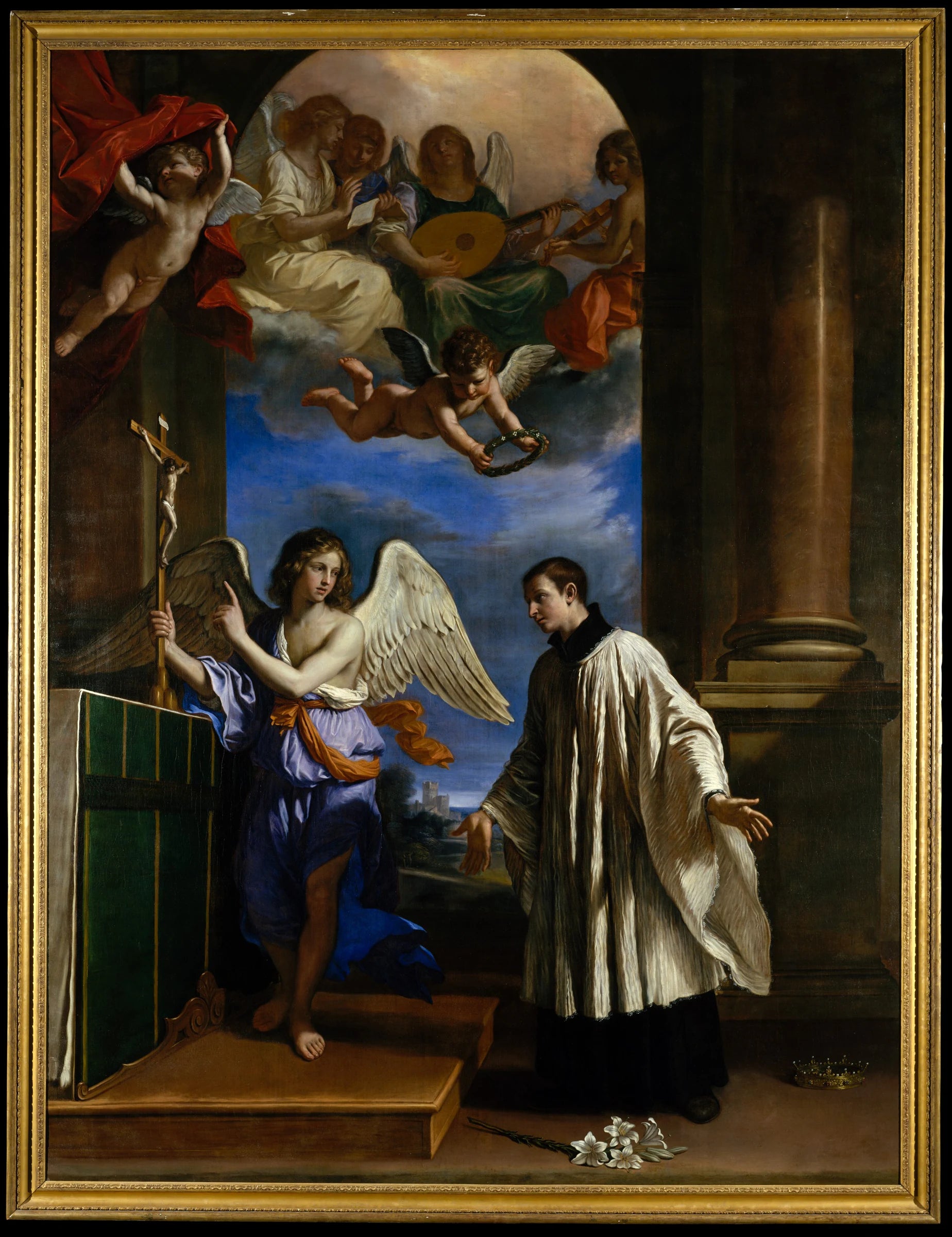 La Vocation de saint Louis de Gonzague - Guercino (Giovanni Francesco Barbieri)
