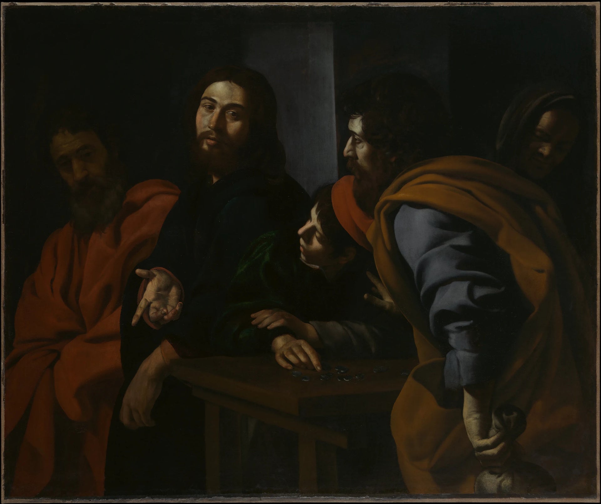 La vocation de saint Matthieu - Giovanni Battista Caracciolo