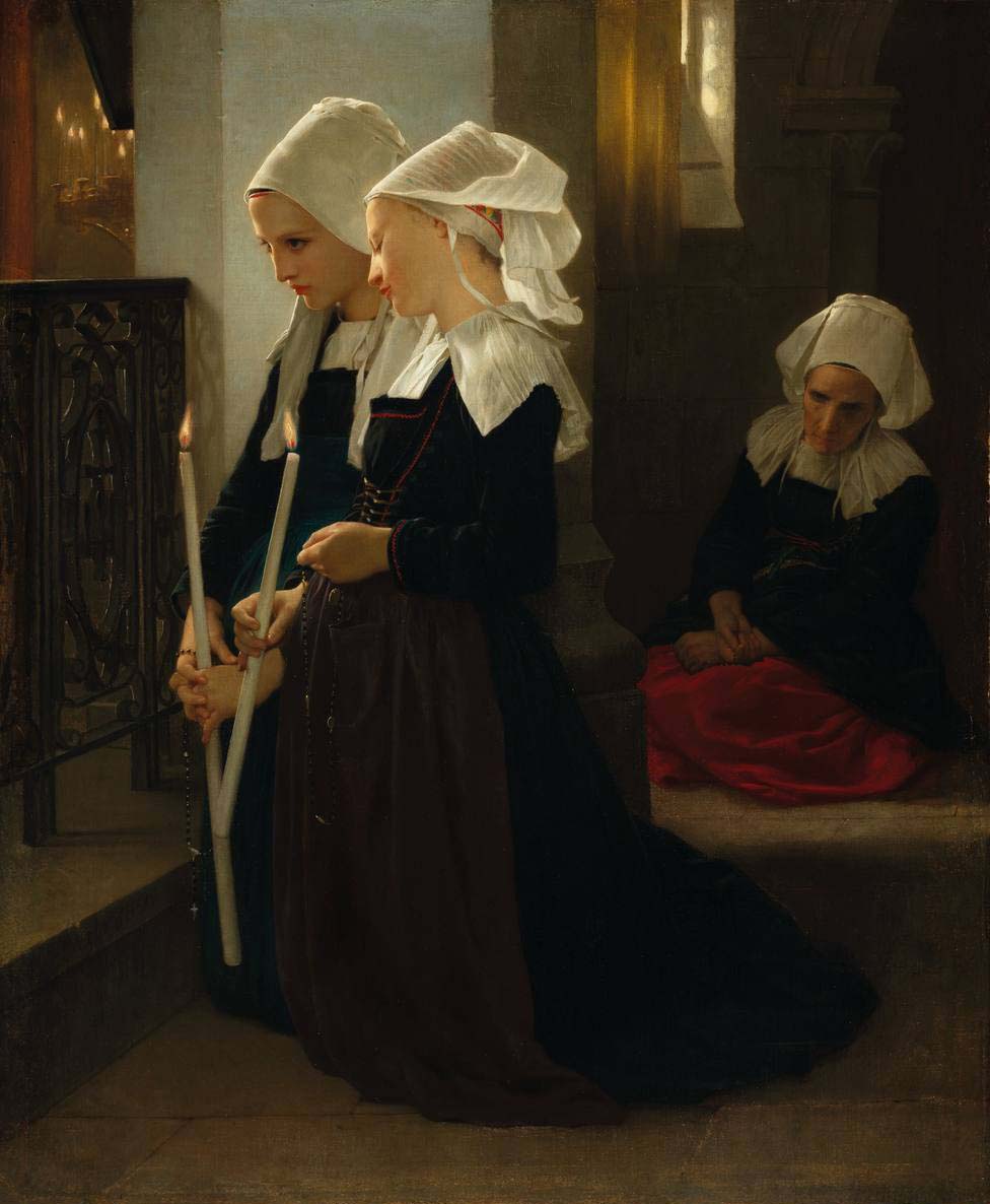 Le Vœu à Sainte-Anne-d’Auray (1869) - Bouguereau