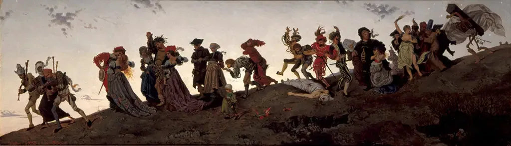 Voie des fleurs, voie des pleurs - James Tissot image 1 copie de tableau peinte à la main