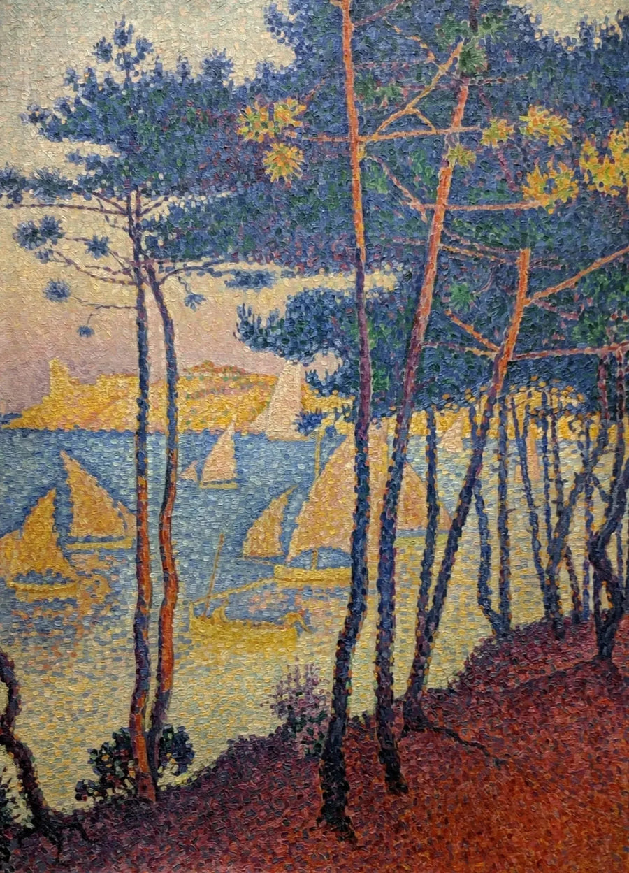 Voiles et épingles - Paul Signac