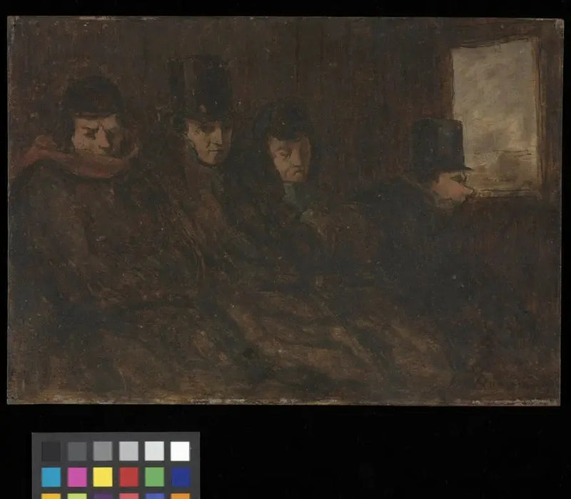 Voiture de deuxième classe - Honoré Daumier