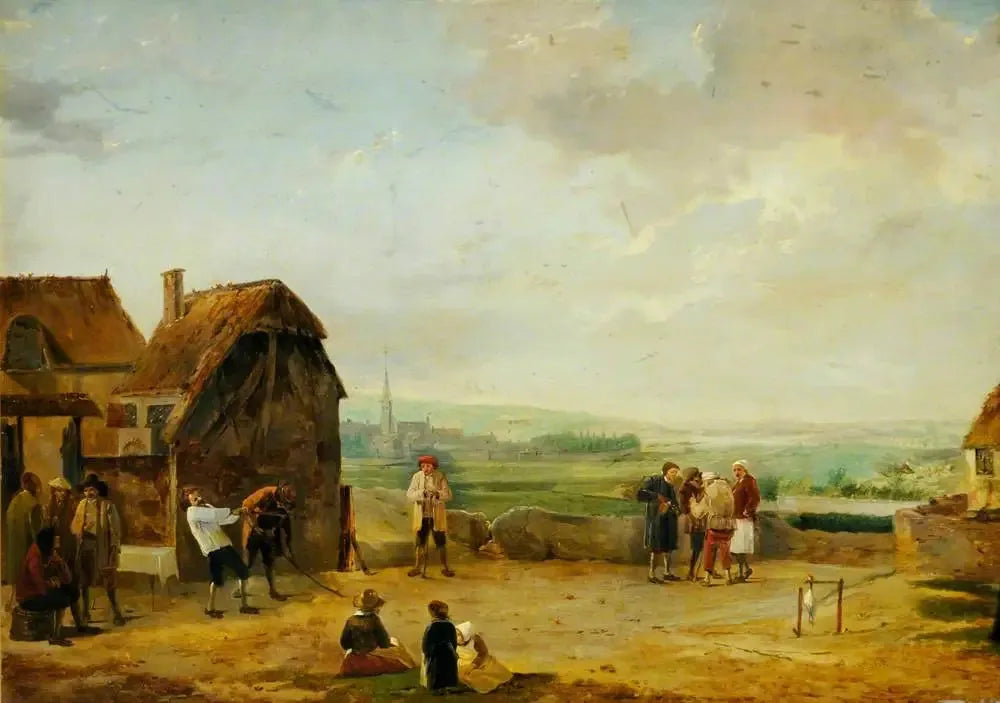 Volant - David Teniers le Jeune image 1 reproduction de peinture à l’huile