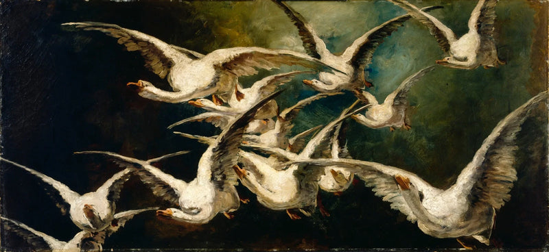 Volée d'oies - Elizabeth Nourse