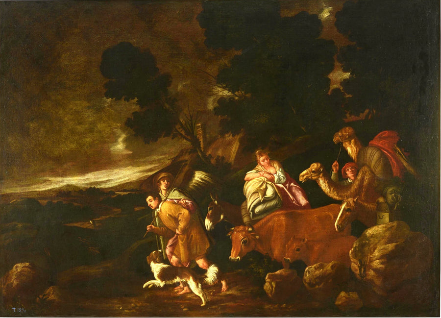 Le voyage de Tobias et Sara - Pedro Orrente