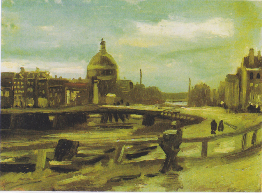 Vue d’Amsterdam depuis la gare centrale, F113 – Van Gogh