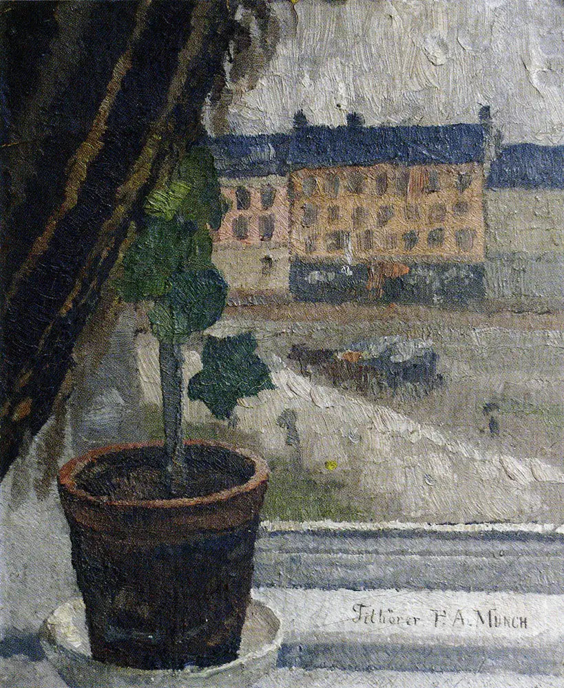 Vue au-delà de la plage Olaf Rye - Edvard Munch image 1 reproduction de peinture à l’huile