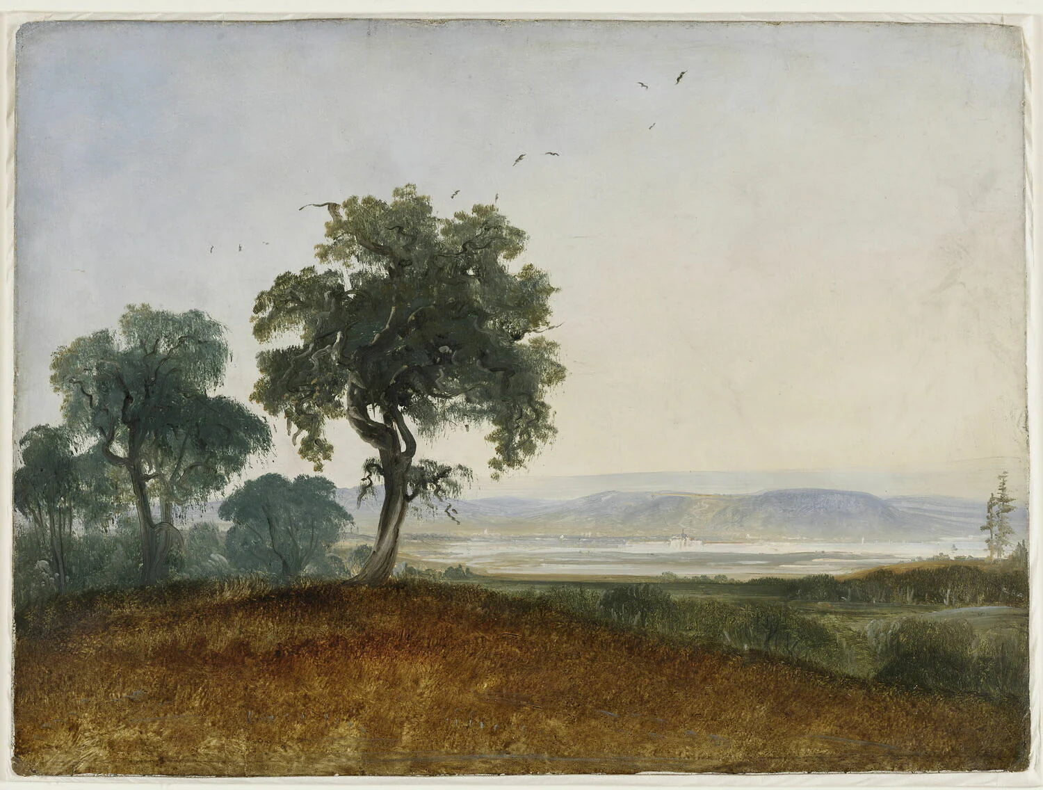 Vue de Christiania, actuelle Oslo (esquisse) - Peder Balke