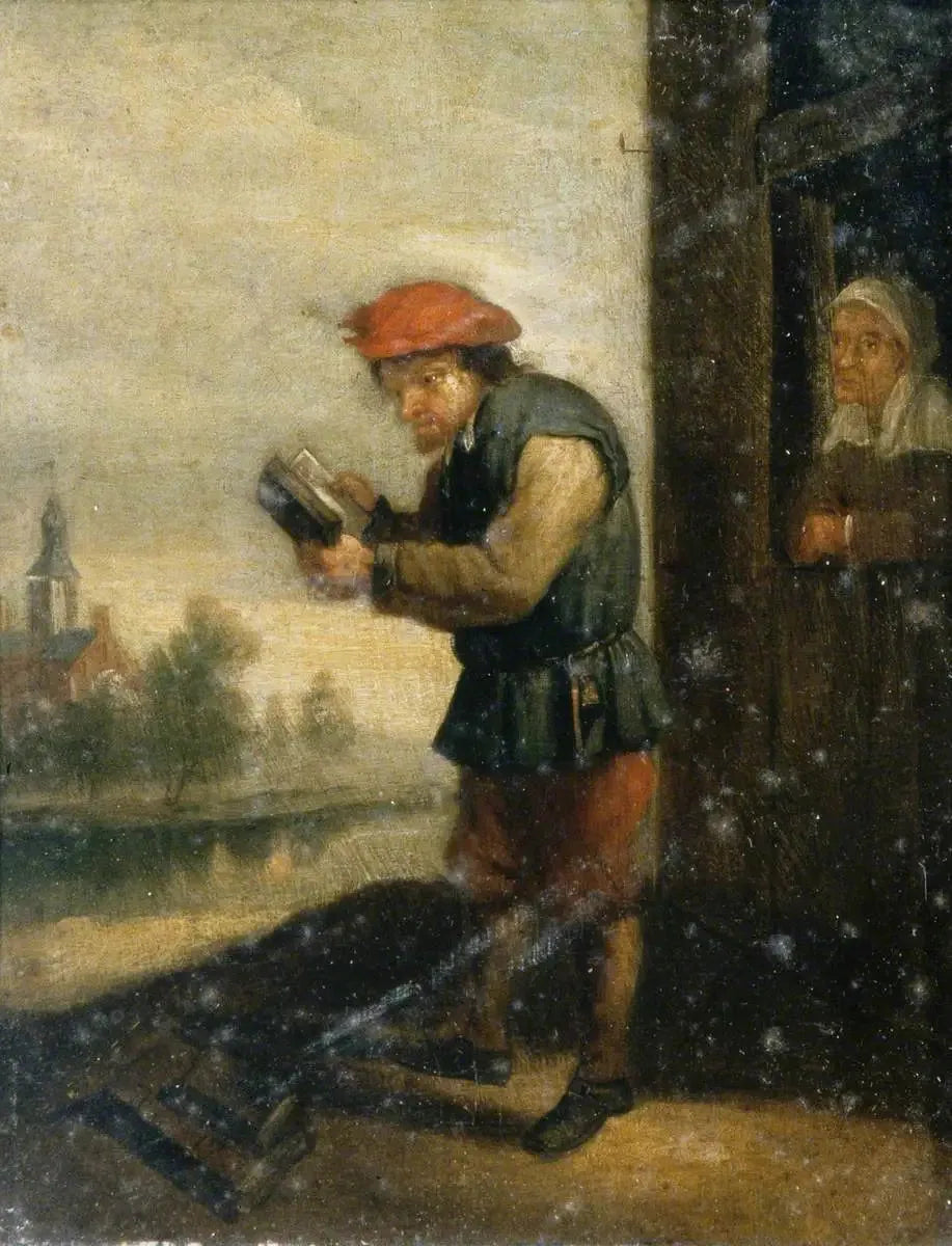 Vue - David Teniers le Jeune image 1 reproduction artisanale de tableau