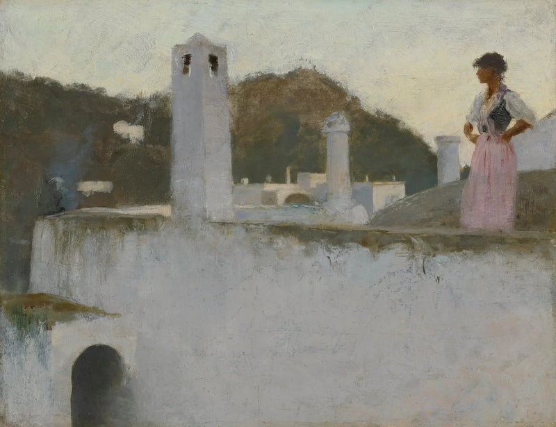 Vue de Capri - John Singer Sargent