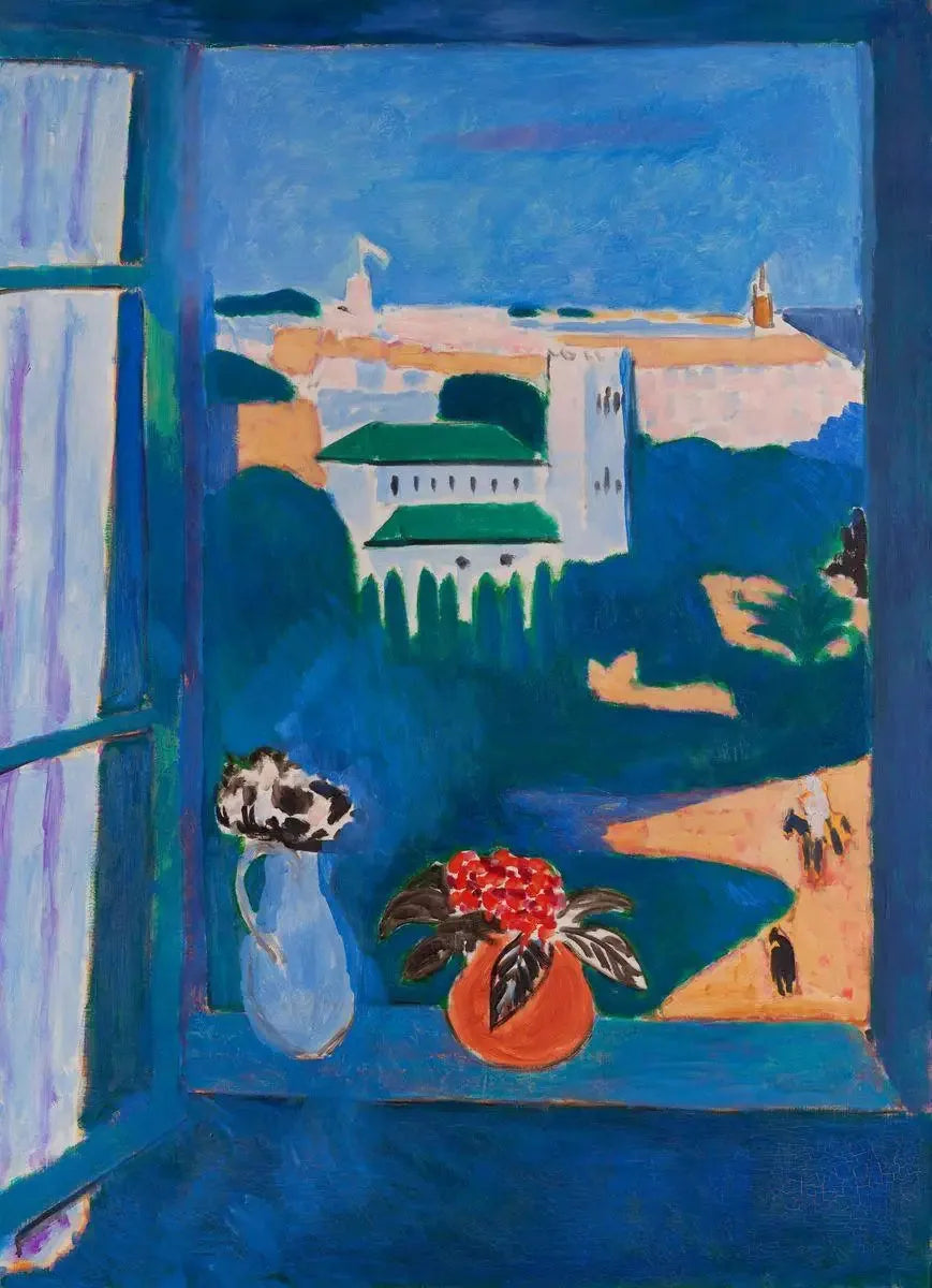 Vue de la fenêtre - Henri Matisse image 1 reproduction de peinture à l’huile