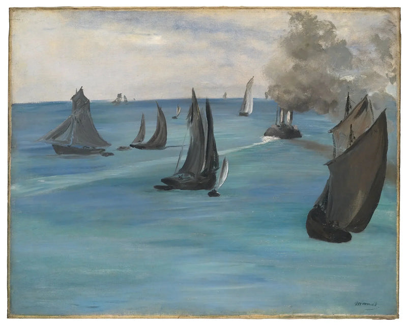 Vue de mer, temps calme - Édouard Manet