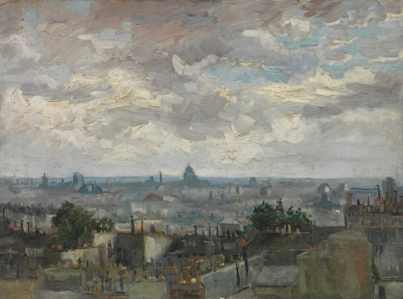 Vue de Paris - Vincent van Gogh