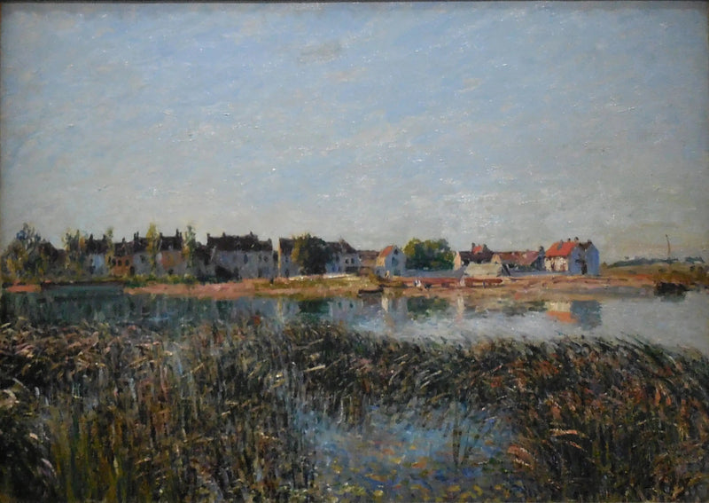 Vue de Saint-Mammès - Alfred Sisley