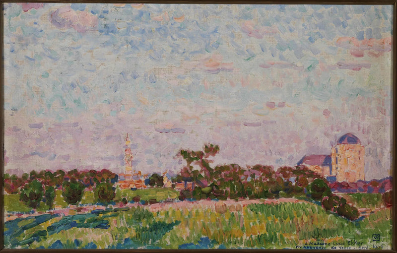 Vue de Veere - Théo van Rysselberghe
