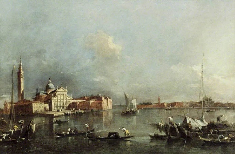 Vue de Venise - Francesco Guardi image 1 tableau peint à l’huile sur toile