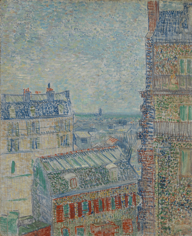Vue depuis l’appartement de Theo, F341 – Van Gogh
