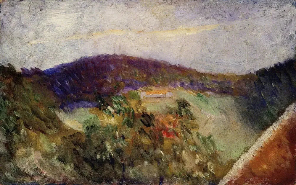 Vue depuis Hauketo - Edvard Munch image 1 reproduction réalisée par Alpha Reproduction