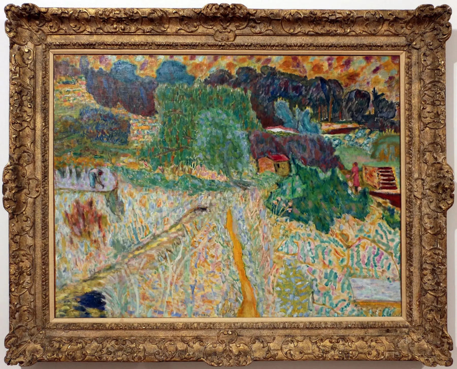 Vue depuis l'atelier de l'artiste, Le Cannet - Pierre Bonnard