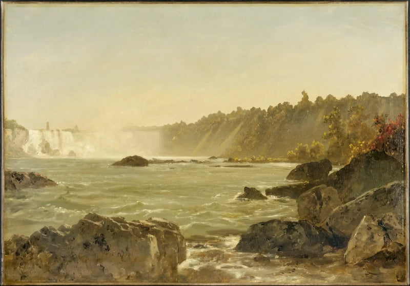 Vue des chutes du Niagara - John Frederick Kensett