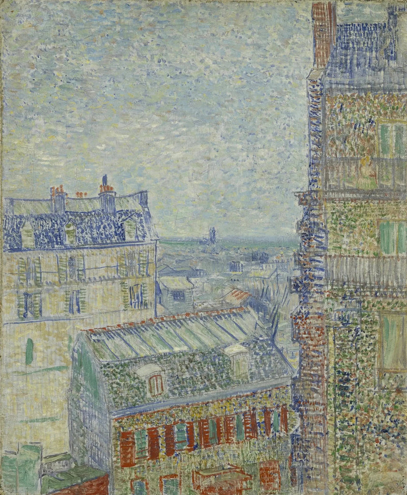 Vue des toits de Paris - Vincent van Gogh