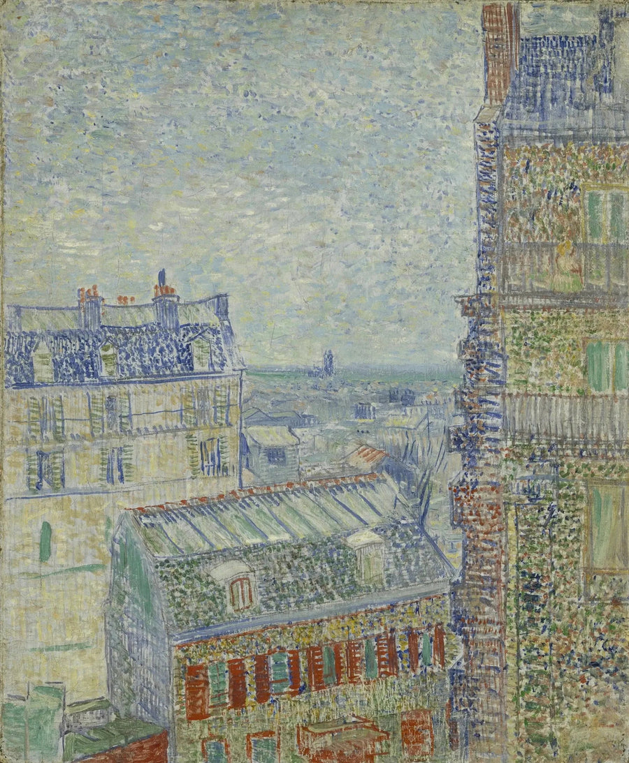 Vue des toits de Paris - Vincent van Gogh